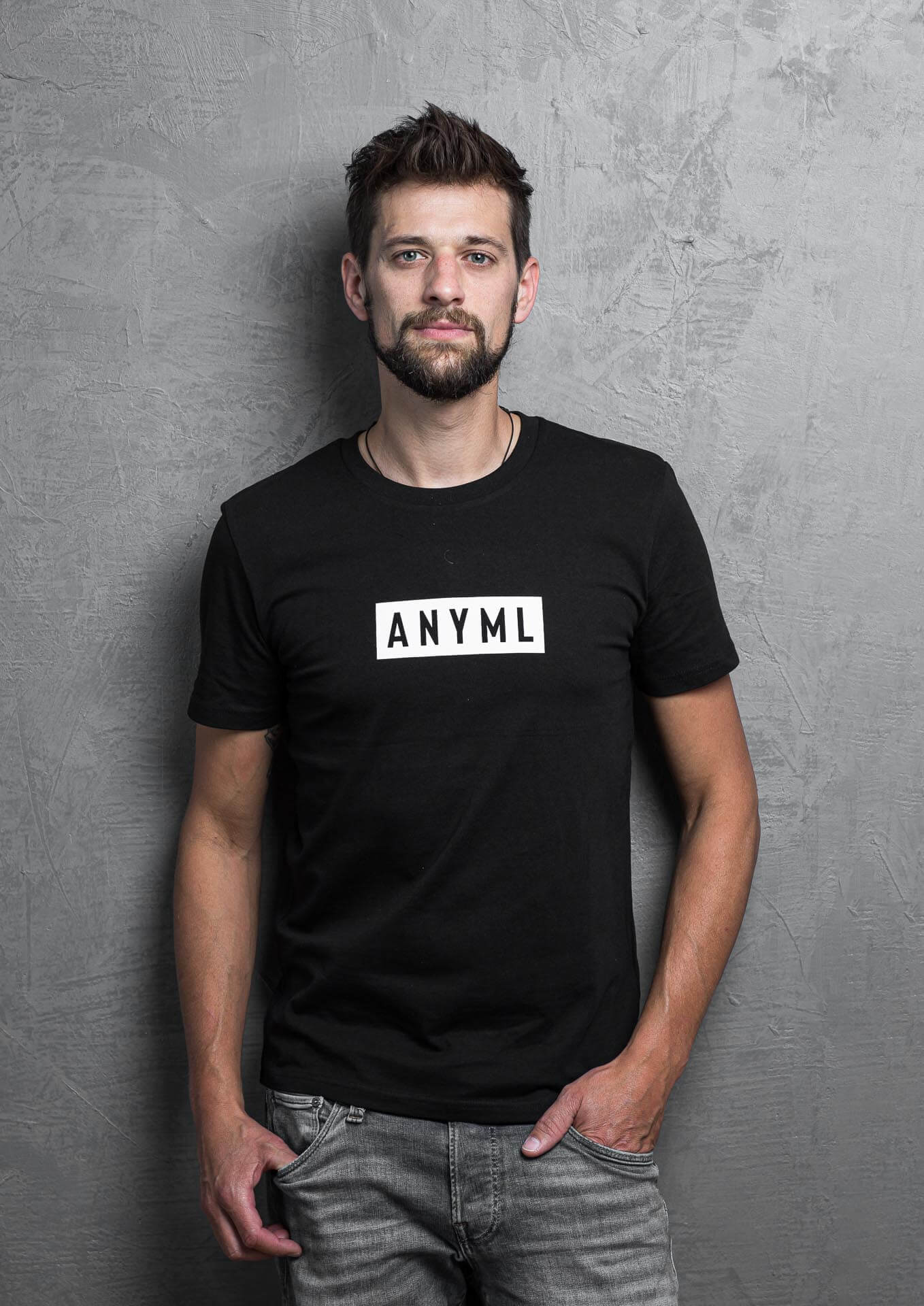 ANYML Shirt - Logo Black 3