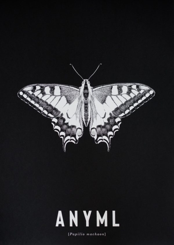ANYML Siebdruck - Papilio machaon | Schmetterling